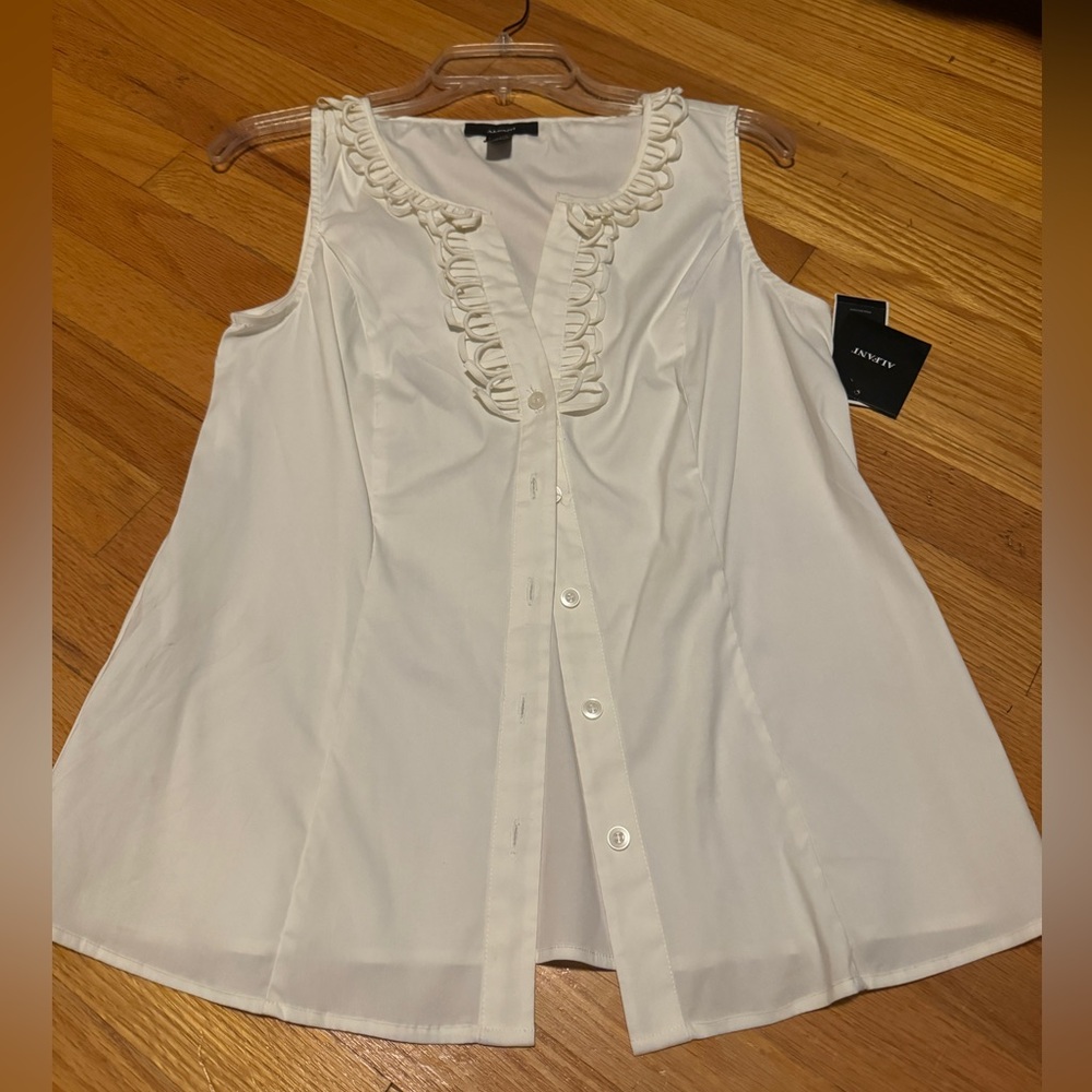 White Alfani blouse